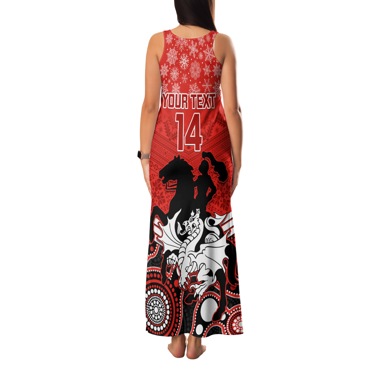 custom-dragons-rugby-christmas-family-matching-tank-maxi-dress-and-hawaiian-shirt-merry-xmas-2023-mix-aboriginal-art