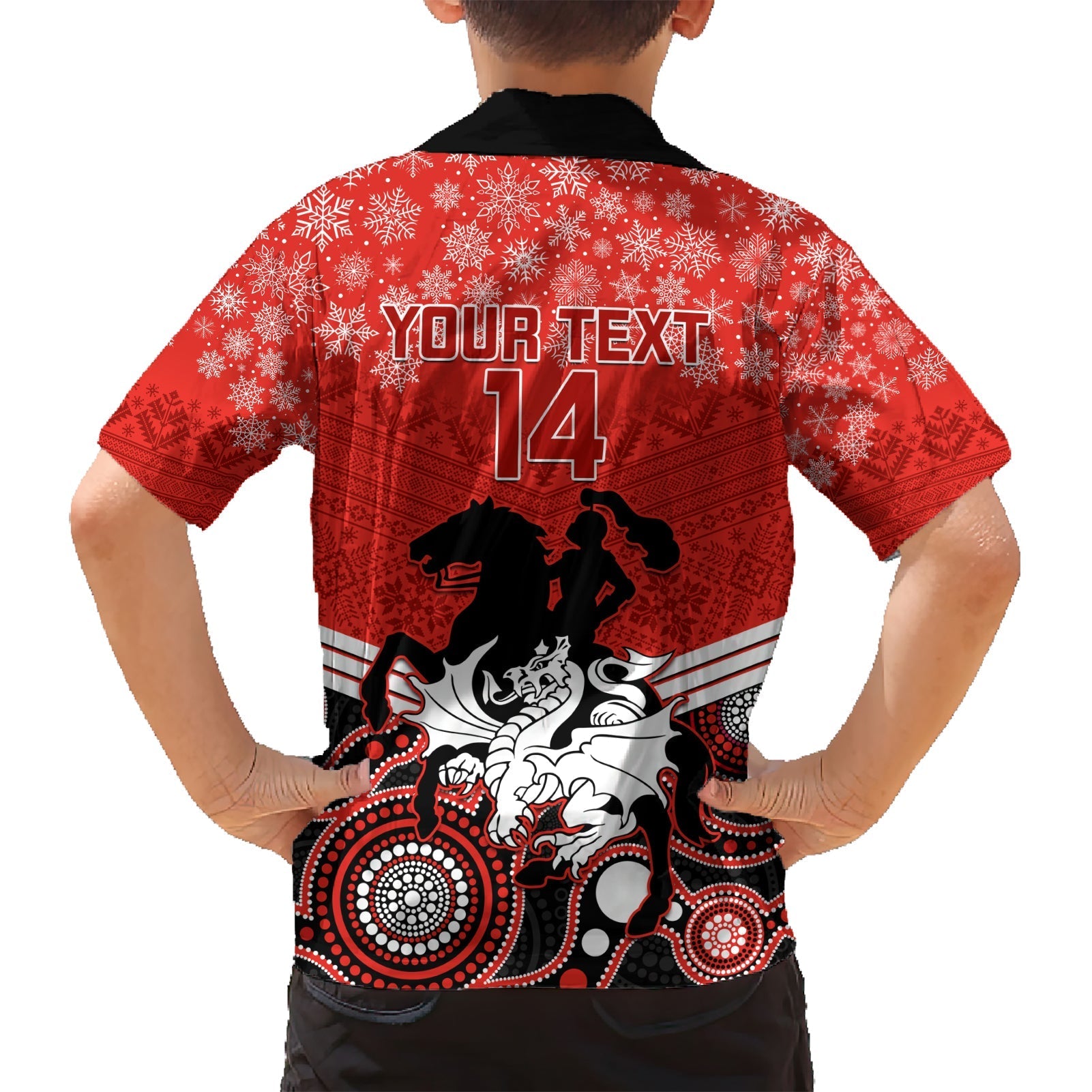 custom-dragons-rugby-christmas-kid-hawaiian-shirt-merry-xmas-2023-mix-aboriginal-art