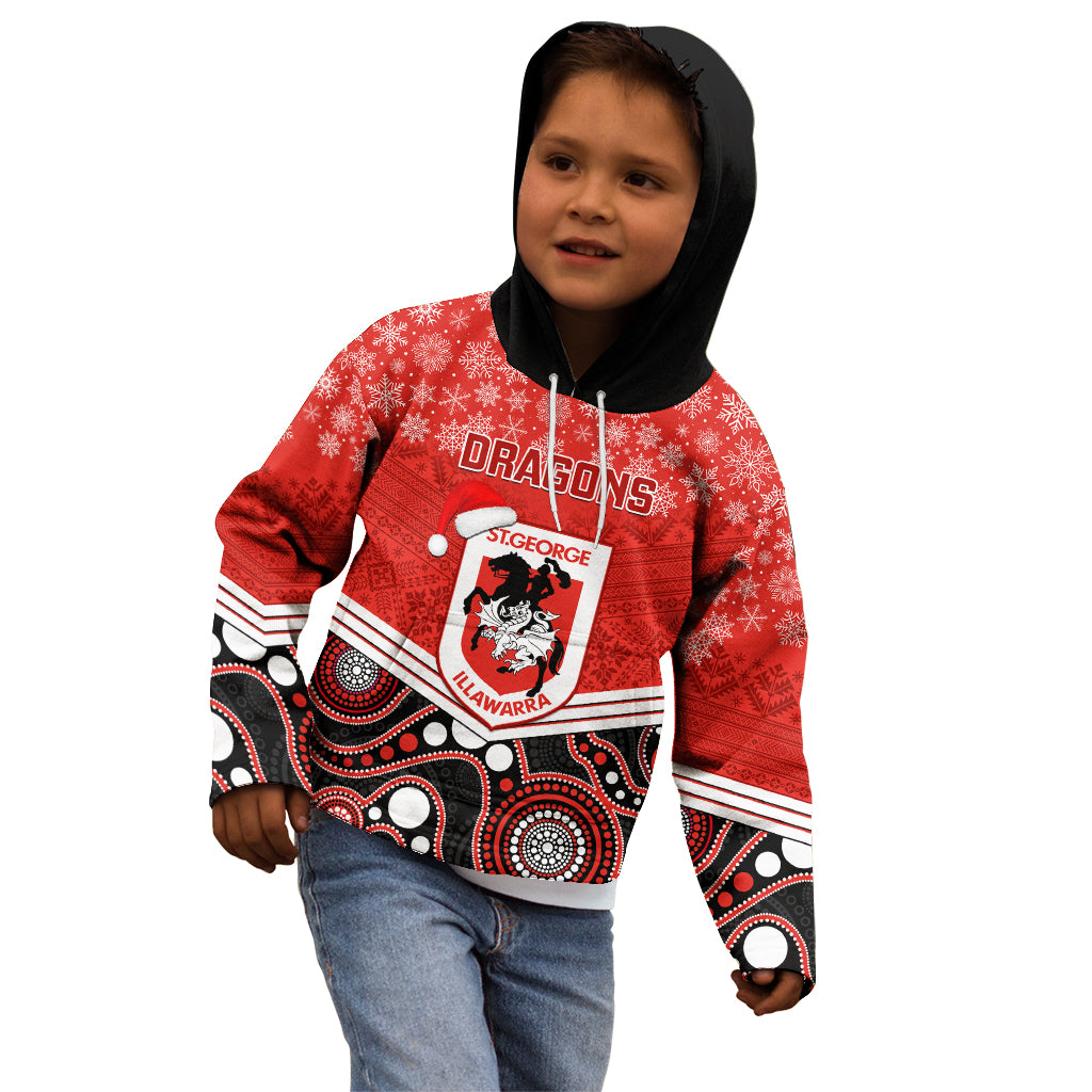 custom-dragons-rugby-christmas-kid-hoodie-merry-xmas-2023-mix-aboriginal-art