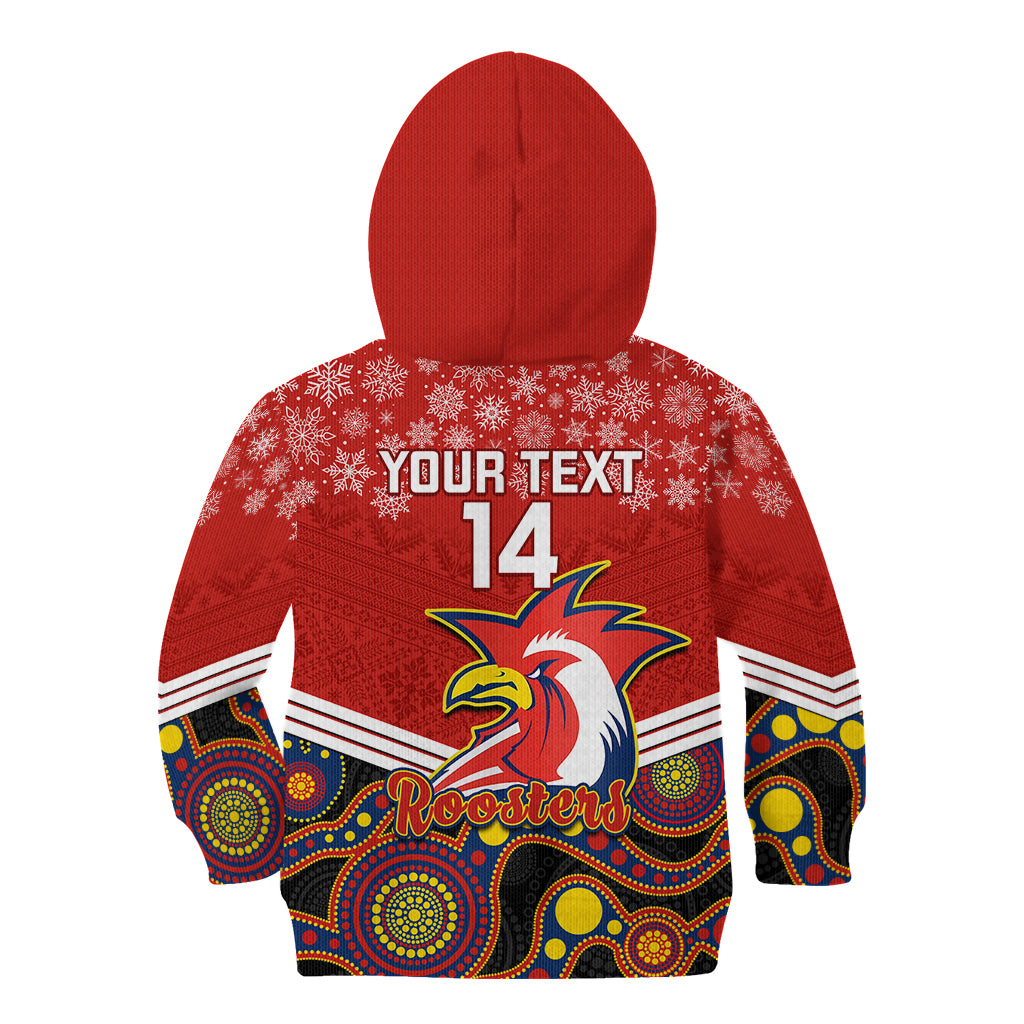 custom-roosters-rugby-christmas-kid-hoodie-merry-xmas-2023-mix-aboriginal-art