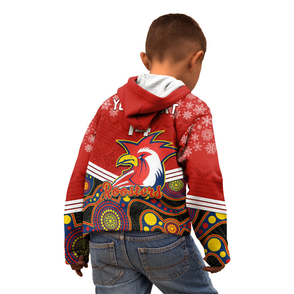 custom-roosters-rugby-christmas-kid-hoodie-merry-xmas-2023-mix-aboriginal-art