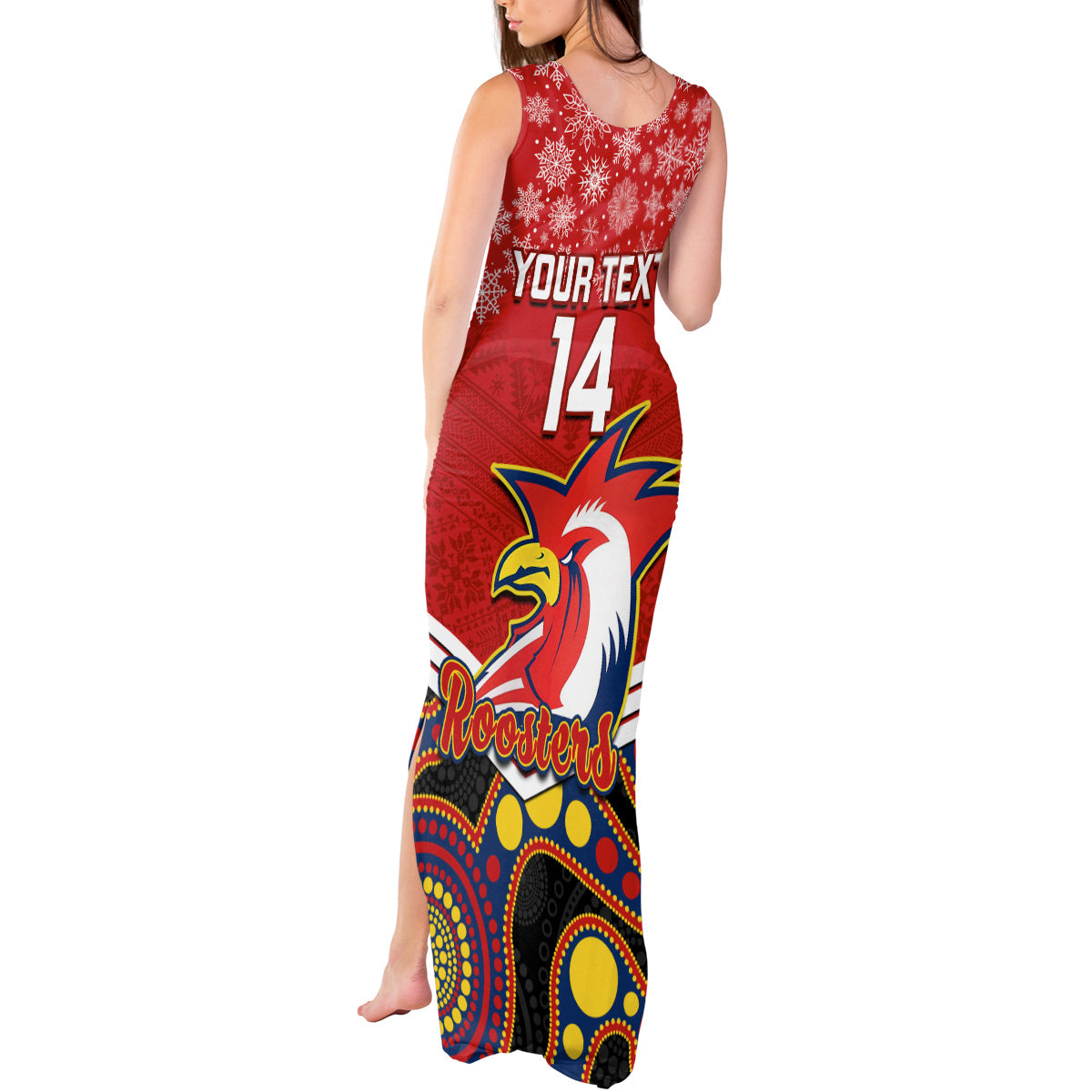 custom-roosters-rugby-christmas-tank-maxi-dress-merry-xmas-2023-mix-aboriginal-art