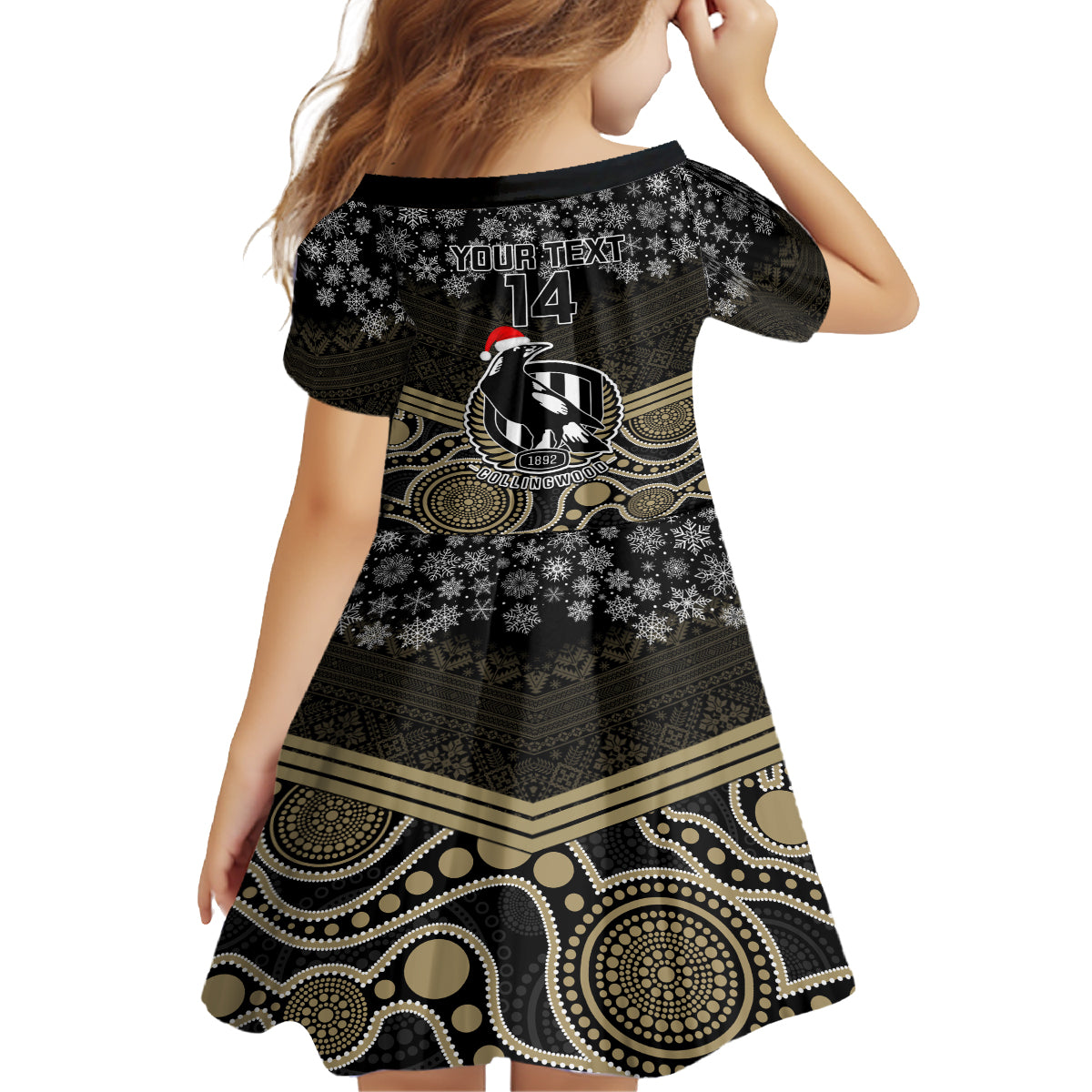 custom-collingwood-football-christmas-family-matching-off-shoulder-long-sleeve-dress-and-hawaiian-shirt-merry-xmas-2023-mix-aboriginal-art