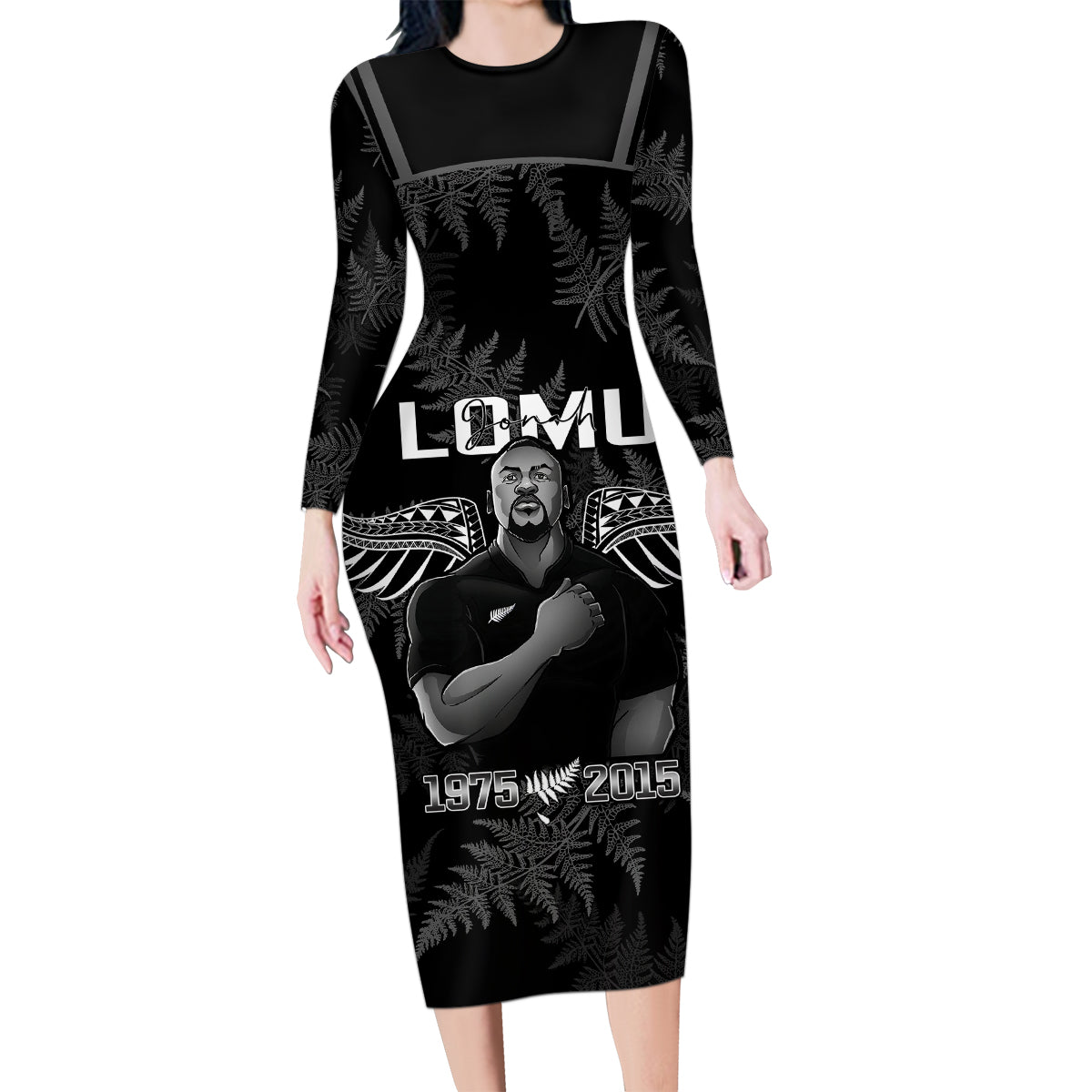 new-zealand-silver-fern-rugby-family-matching-long-sleeve-bodycon-dress-and-hawaiian-shirt-aotearoa-godfather-proud-gone-but-never-forgotten