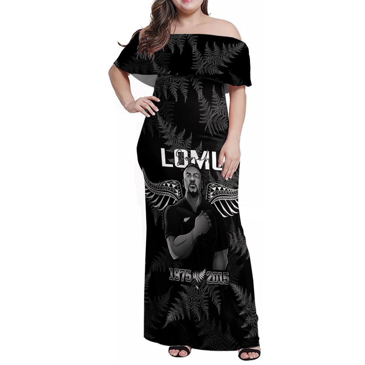new-zealand-silver-fern-rugby-family-matching-off-shoulder-maxi-dress-and-hawaiian-shirt-aotearoa-godfather-proud-gone-but-never-forgotten