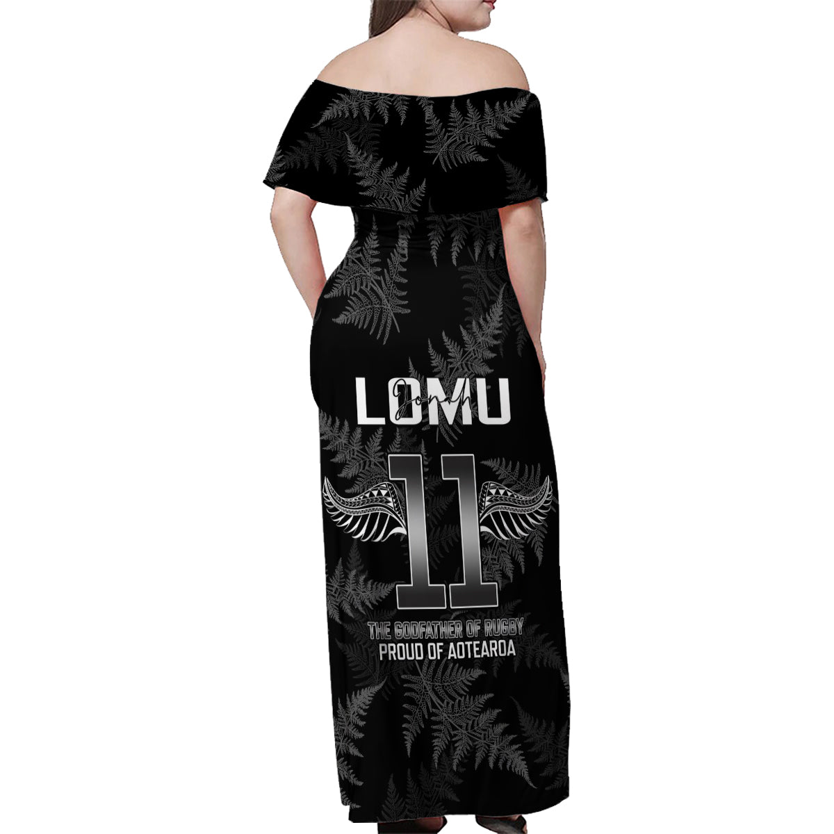 new-zealand-silver-fern-rugby-family-matching-off-shoulder-maxi-dress-and-hawaiian-shirt-aotearoa-godfather-proud-gone-but-never-forgotten