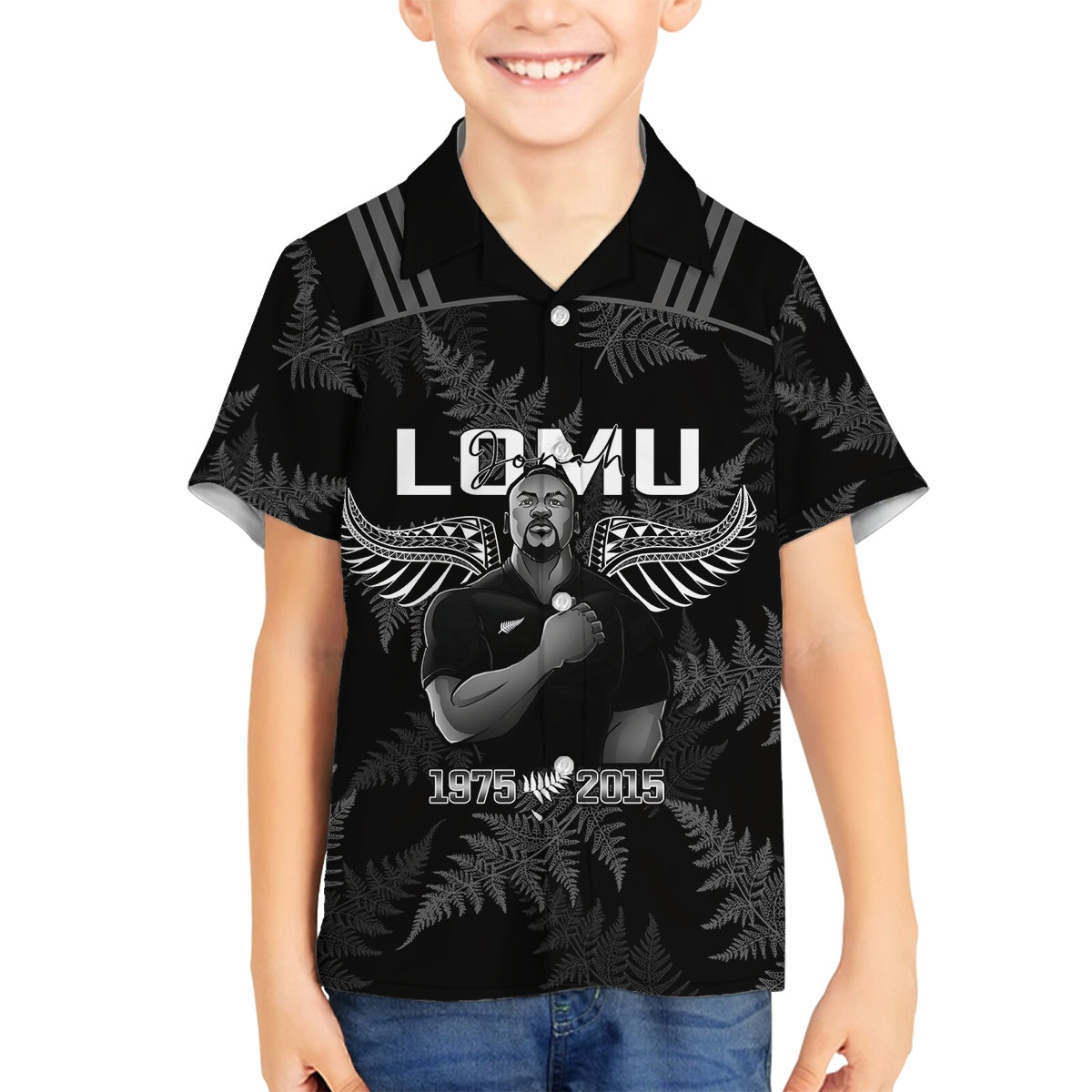 new-zealand-silver-fern-rugby-family-matching-off-shoulder-maxi-dress-and-hawaiian-shirt-aotearoa-godfather-proud-gone-but-never-forgotten