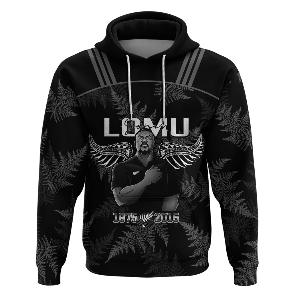 New Zealand Silver Fern Rugby Hoodie Aotearoa Godfather Proud Gone But Never Forgotten - Vibe Hoodie Shop