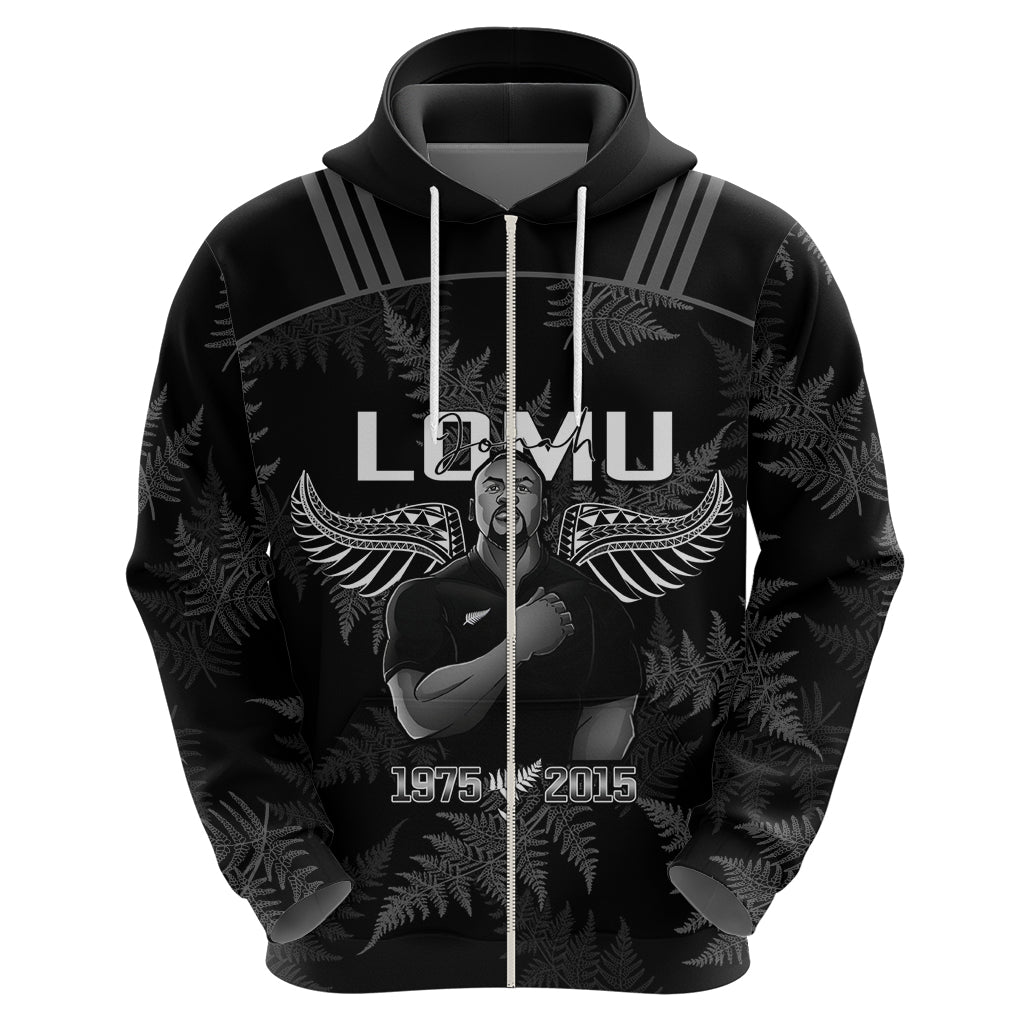 New Zealand Silver Fern Rugby Hoodie Aotearoa Godfather Proud Gone But Never Forgotten - Vibe Hoodie Shop