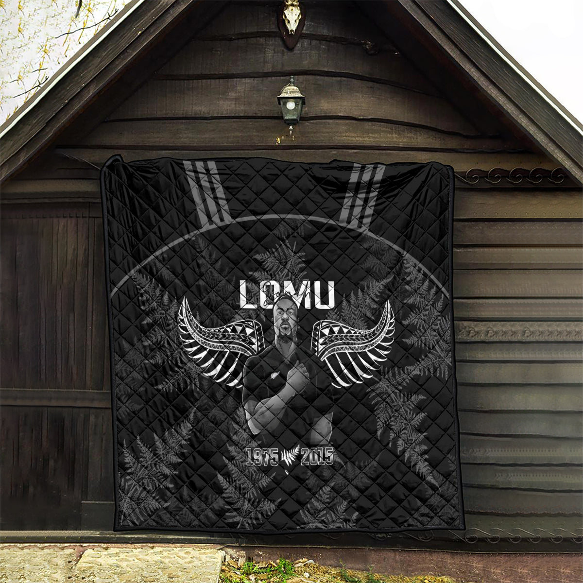 New Zealand Silver Fern Rugby Quilt Aotearoa Godfather Proud Gone But Never Forgotten - Vibe Hoodie Shop