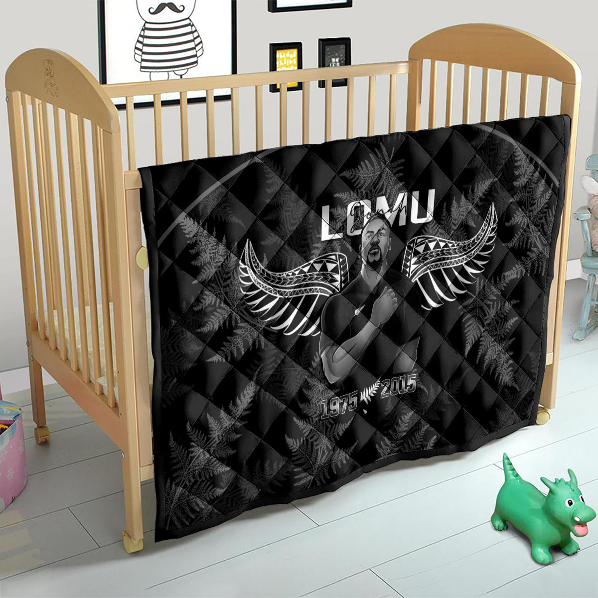 New Zealand Silver Fern Rugby Quilt Aotearoa Godfather Proud Gone But Never Forgotten - Vibe Hoodie Shop