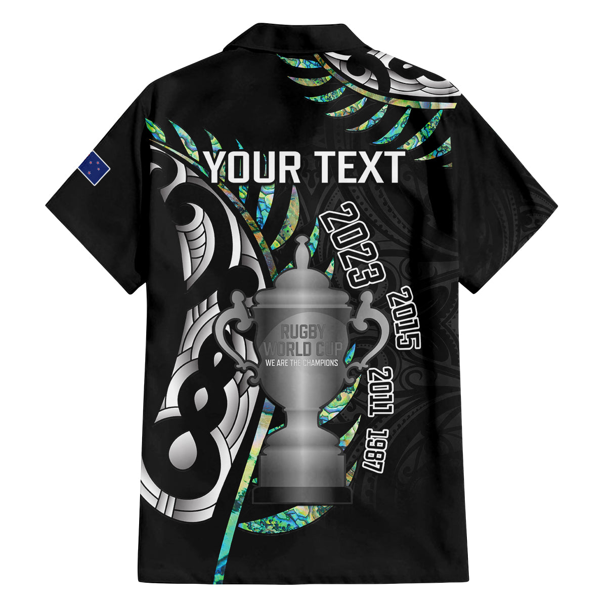 personalised-new-zealand-silver-fern-rugby-family-matching-puletasi-dress-and-hawaiian-shirt-paua-shell-with-champions-trophy-history-nz-forever