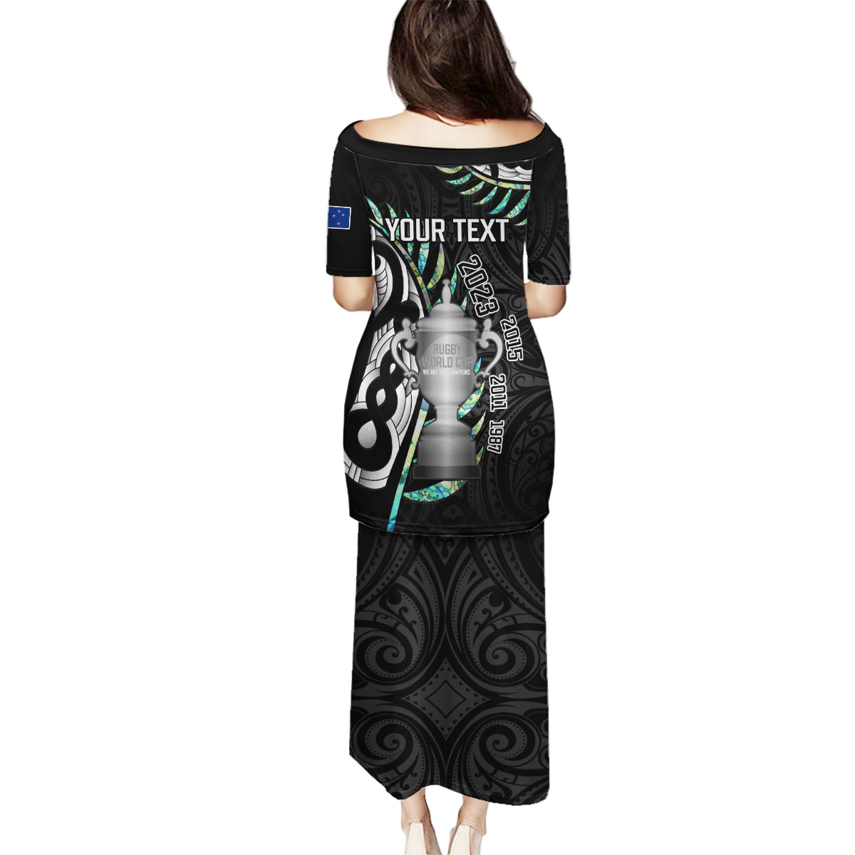 personalised-new-zealand-silver-fern-rugby-family-matching-puletasi-dress-and-hawaiian-shirt-paua-shell-with-champions-trophy-history-nz-forever