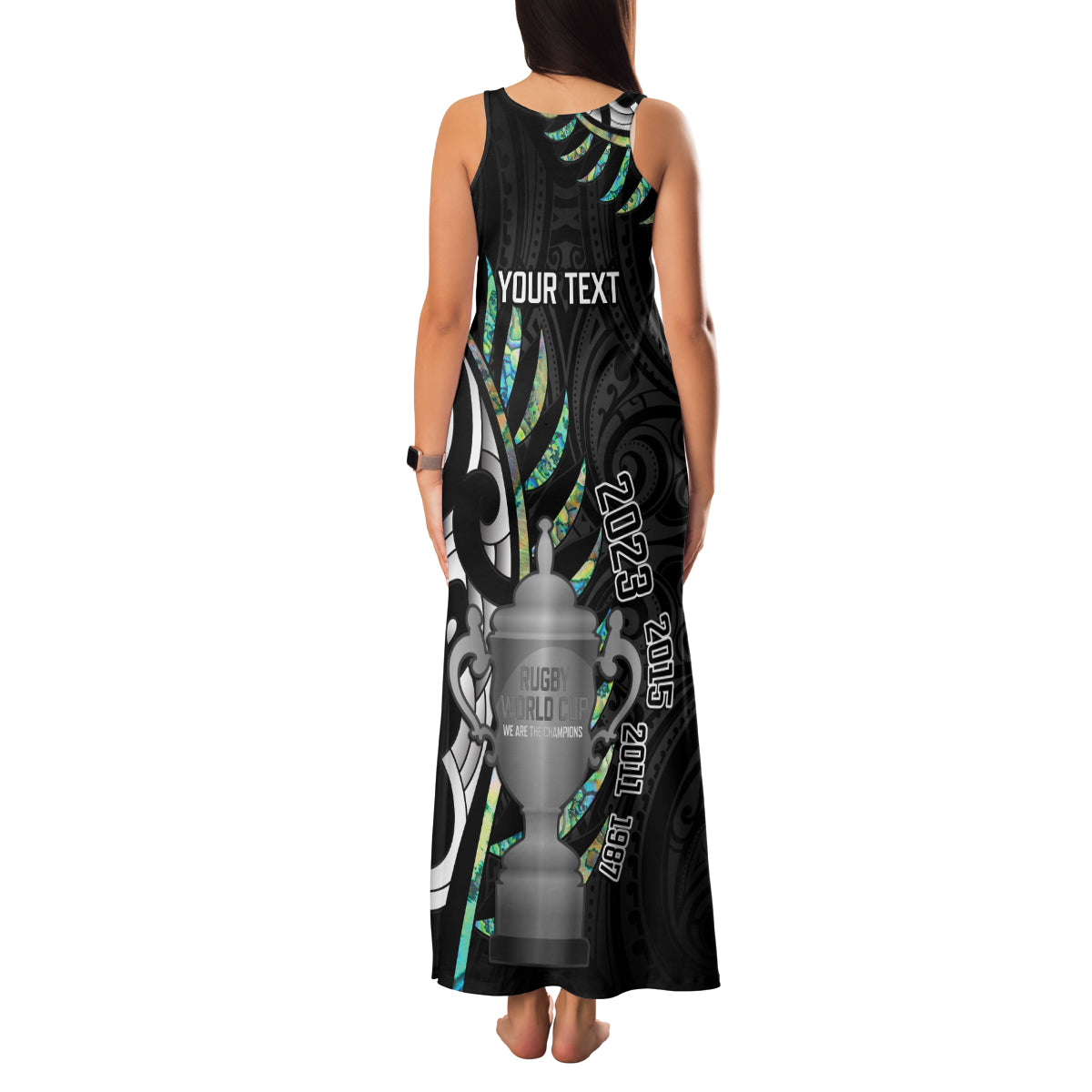 personalised-new-zealand-silver-fern-rugby-family-matching-tank-maxi-dress-and-hawaiian-shirt-paua-shell-with-champions-trophy-history-nz-forever