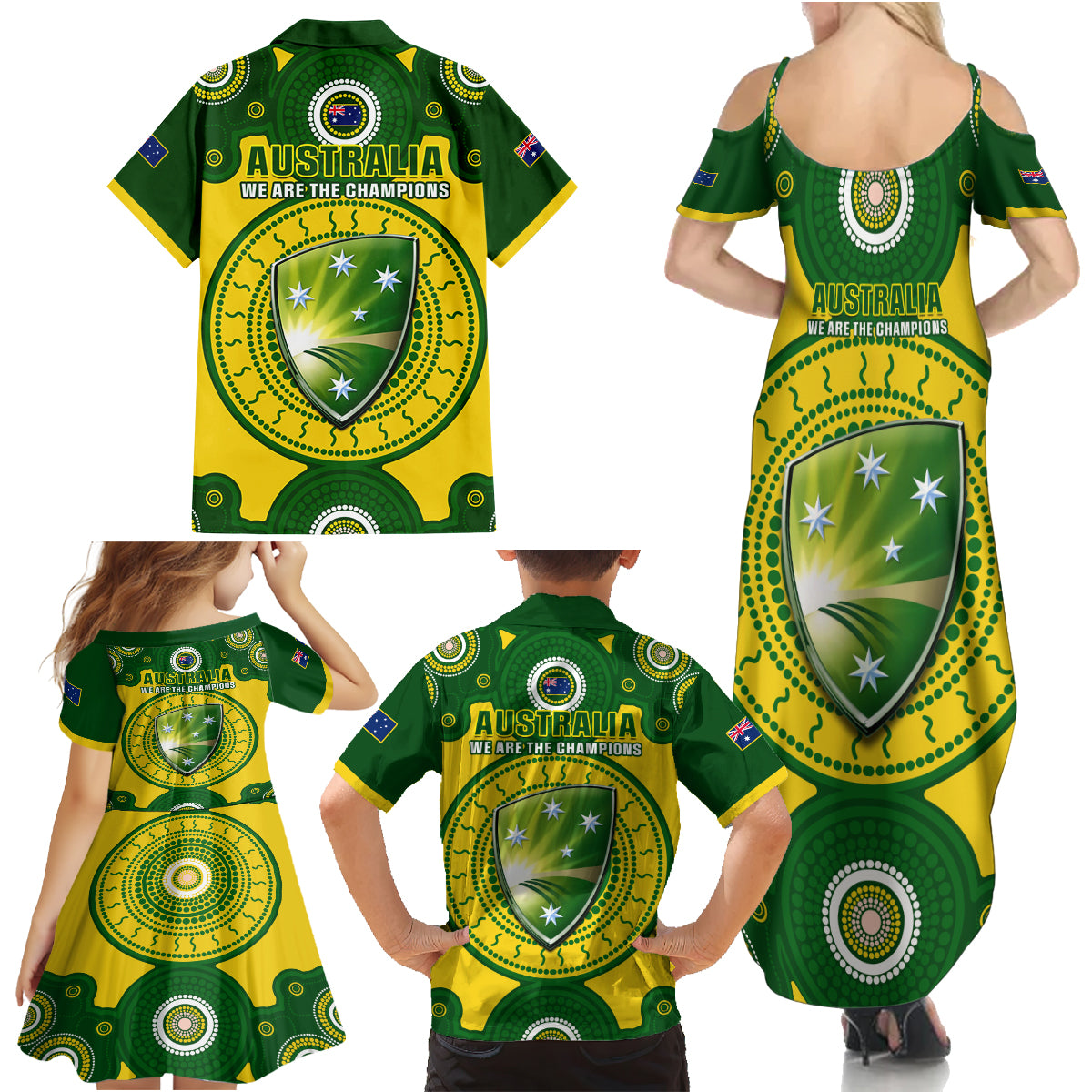 australia-cricket-family-matching-summer-maxi-dress-and-hawaiian-shirt-2023-world-cup-6th-champions-trophy-national-color