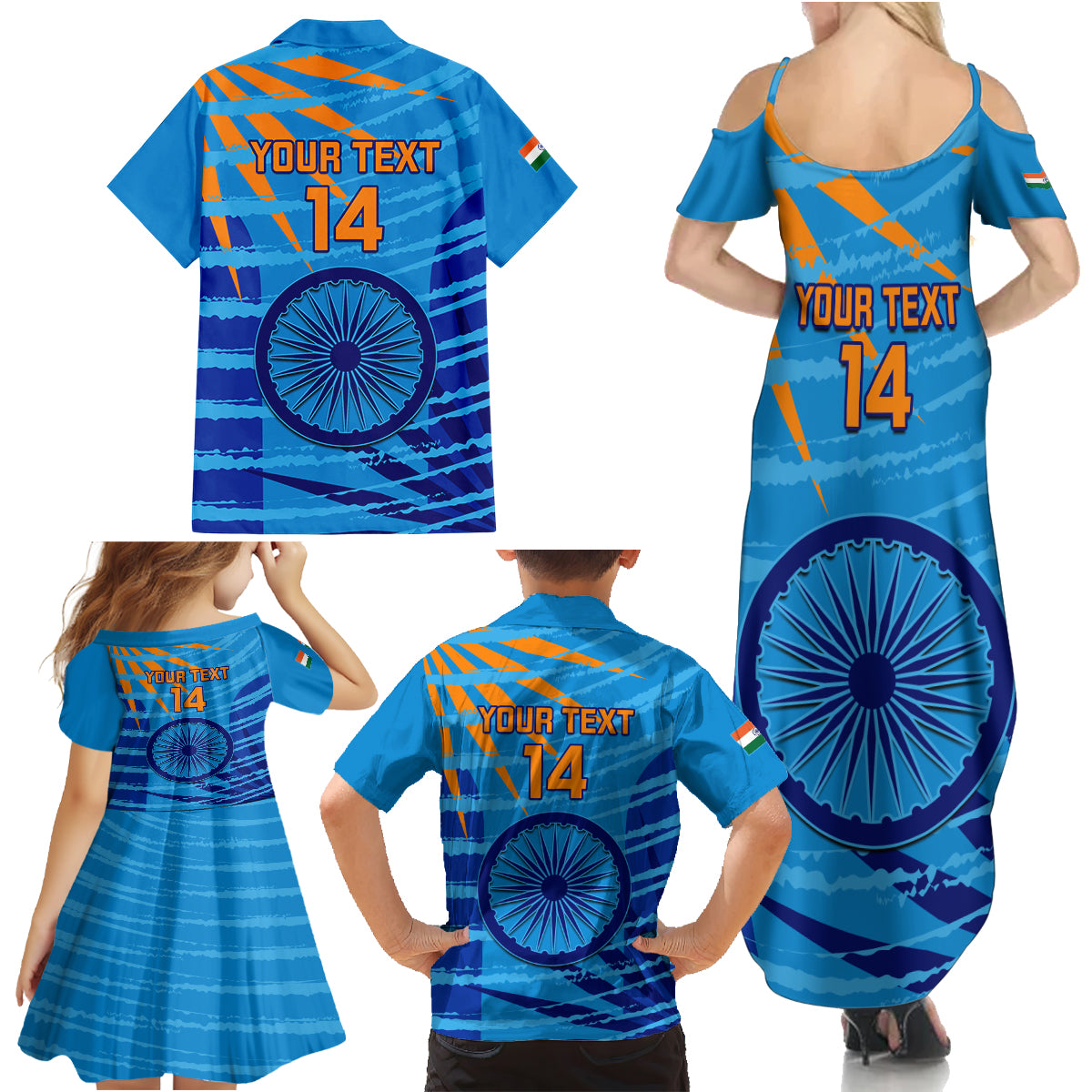 custom-india-cricket-family-matching-summer-maxi-dress-and-hawaiian-shirt-2023-world-cup-3rd-champions-proud