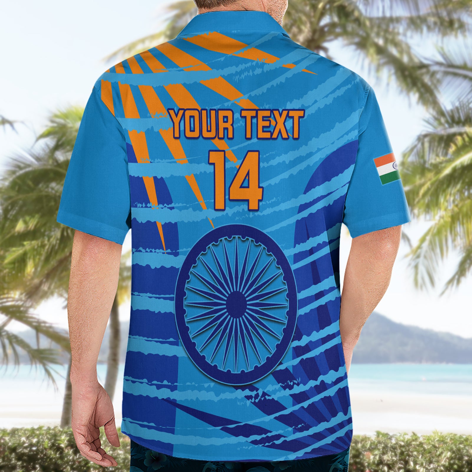 Custom India Cricket Hawaiian Shirt 2023 World Cup 3rd Champions Proud - Vibe Hoodie Shop