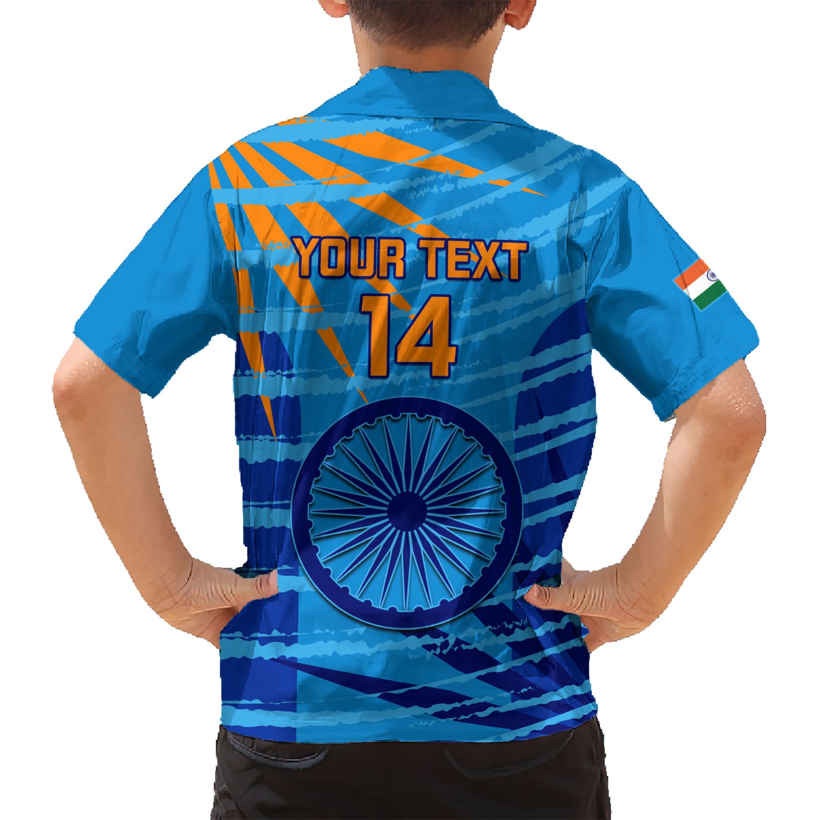 Custom India Cricket Hawaiian Shirt 2023 World Cup 3rd Champions Proud - Vibe Hoodie Shop