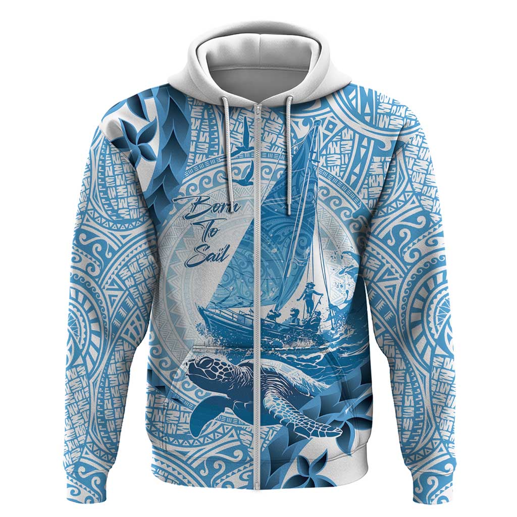 New Zealand Sailing Hoodie Aotearoa Yacht Racing - Born To Sail - Vibe Hoodie Shop
