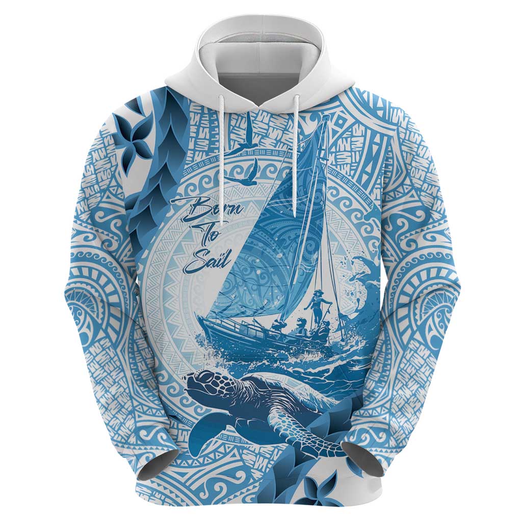 New Zealand Sailing Hoodie Aotearoa Yacht Racing - Born To Sail - Vibe Hoodie Shop