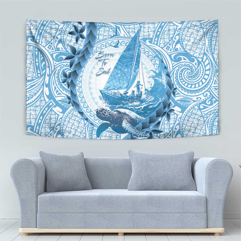 New Zealand Sailing Tapestry Aotearoa Yacht Racing - Born To Sail - Vibe Hoodie Shop