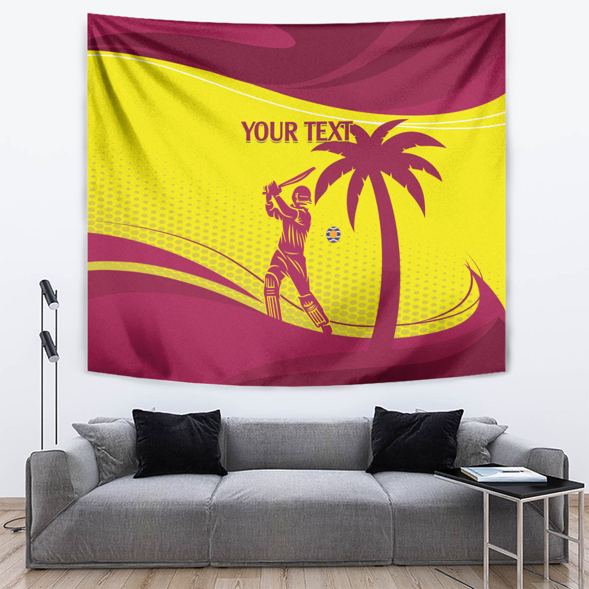 Custom West Indies Cricket Tapestry 2024 World Cup Go Windies - Vibe Hoodie Shop