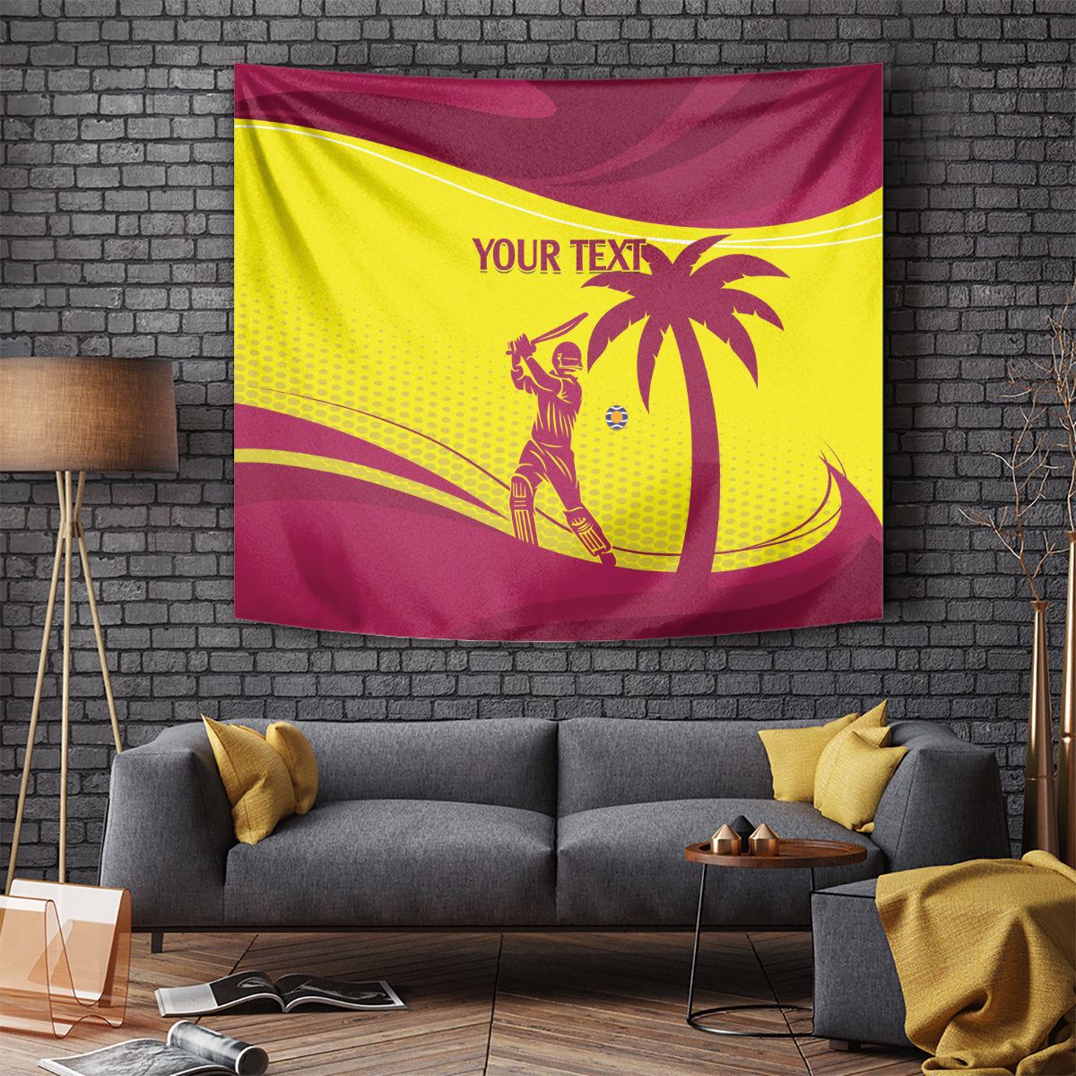 Custom West Indies Cricket Tapestry 2024 World Cup Go Windies - Vibe Hoodie Shop