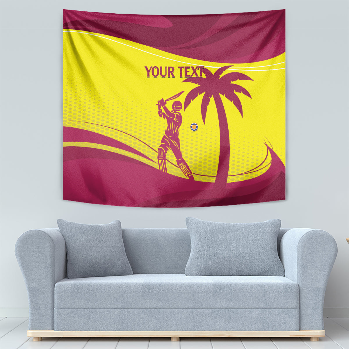 Custom West Indies Cricket Tapestry 2024 World Cup Go Windies - Vibe Hoodie Shop