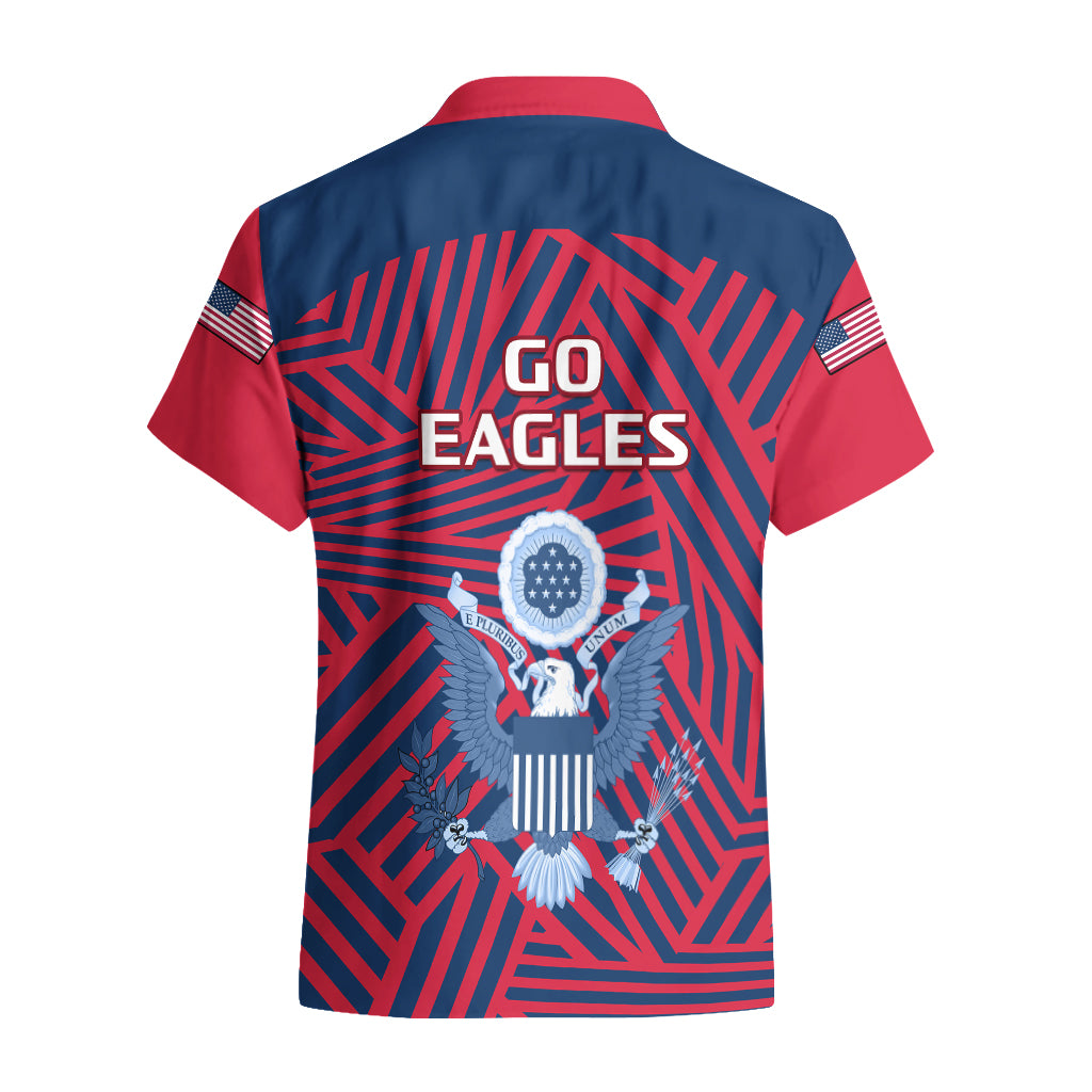 United States Rugby Hawaiian Shirt USA Go Eagles Pacific 2023 - Vibe Hoodie Shop