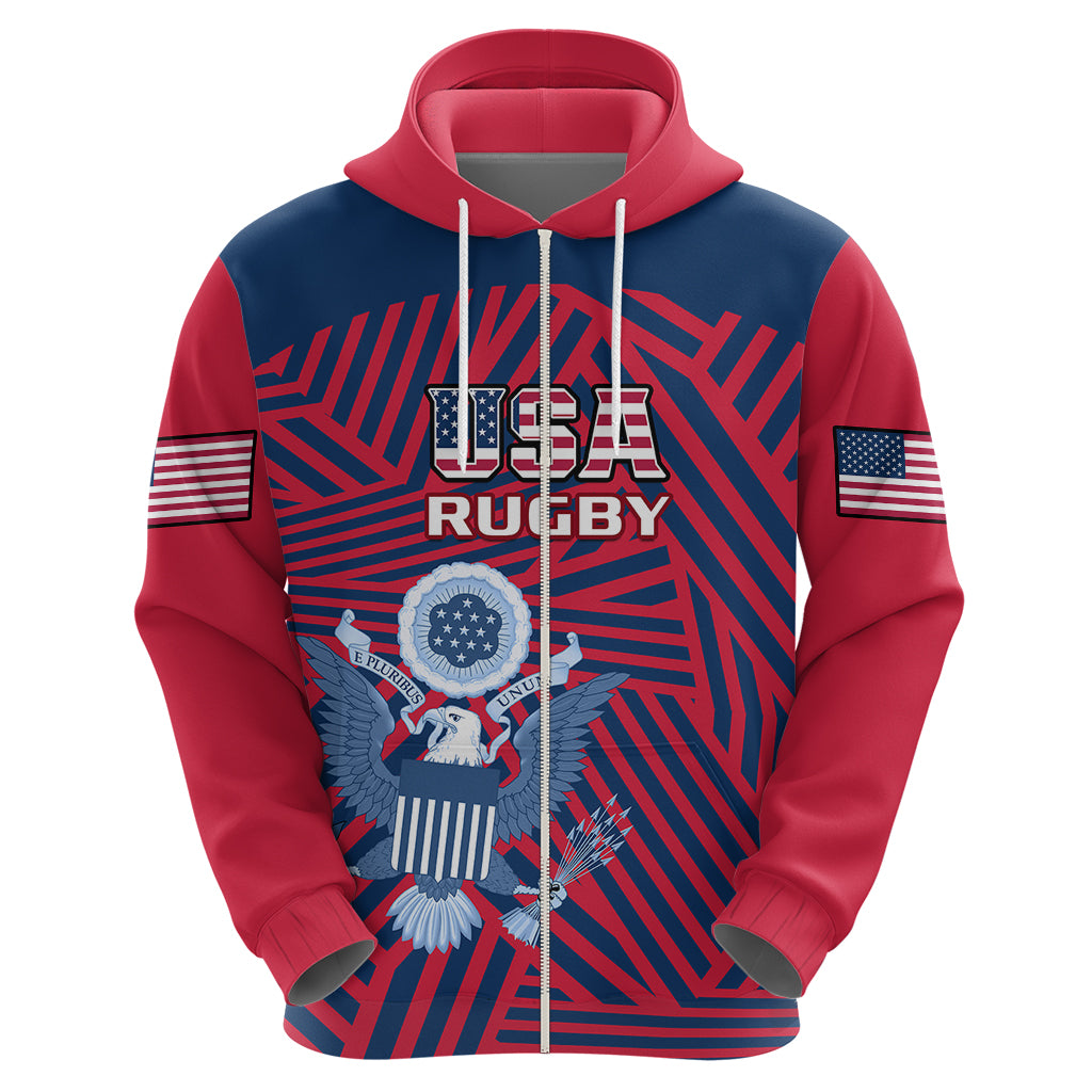United States Rugby Hoodie USA Go Eagles Pacific 2023 - Vibe Hoodie Shop