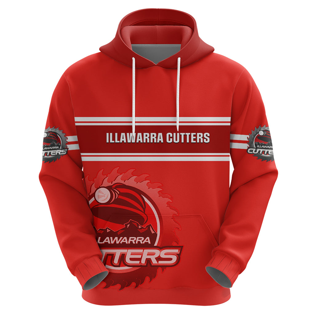 Personalised Australia Rugby Hoodie Illawarra Cutters Sporty Style - Vibe Hoodie Shop