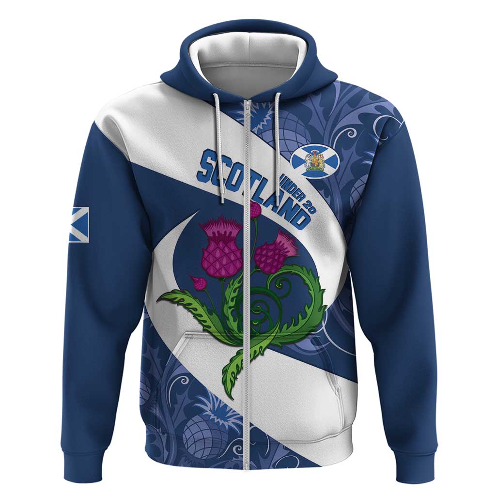 Custom Scotland Rugby Hoodie 2024 Go Champions Scottish Thistles - Vibe Hoodie Shop