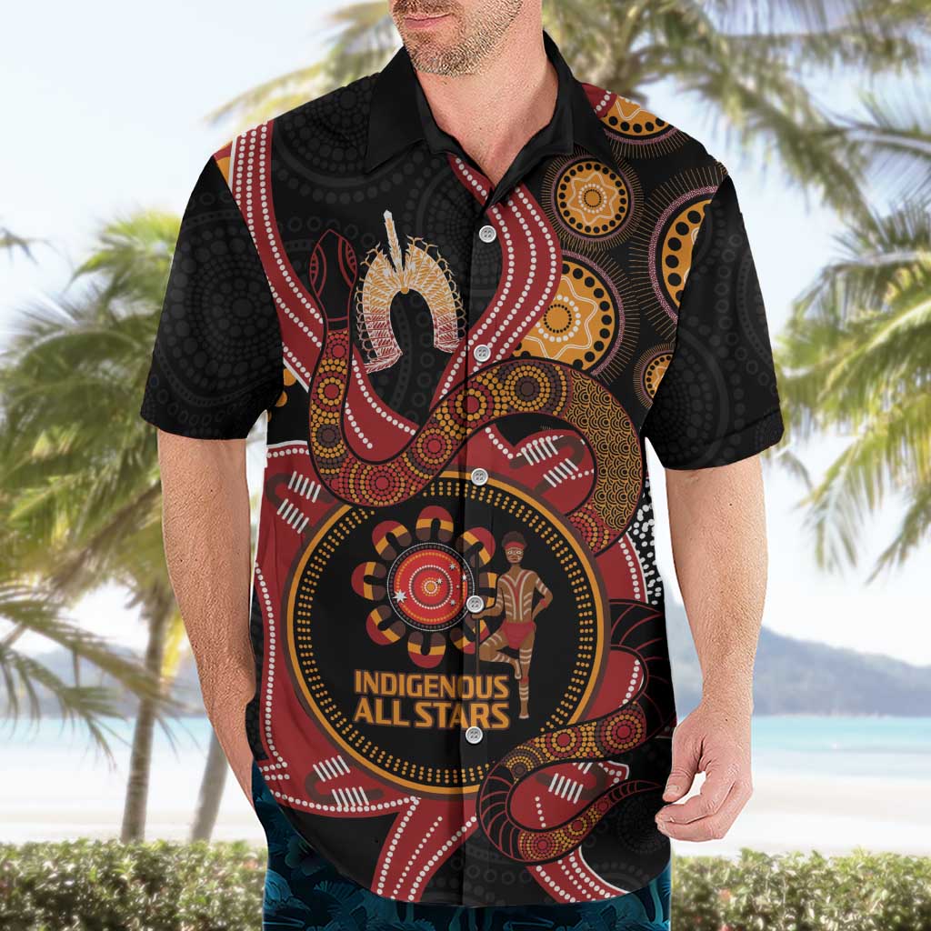 Custom Australia Indigenous Rugby Hawaiian Shirt 2024 Aboriginal All Stars - Vibe Hoodie Shop