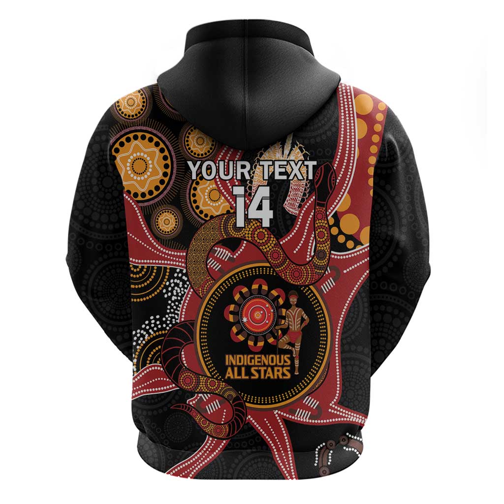 Custom Australia Indigenous Rugby Hoodie 2024 Aboriginal All Stars - Vibe Hoodie Shop