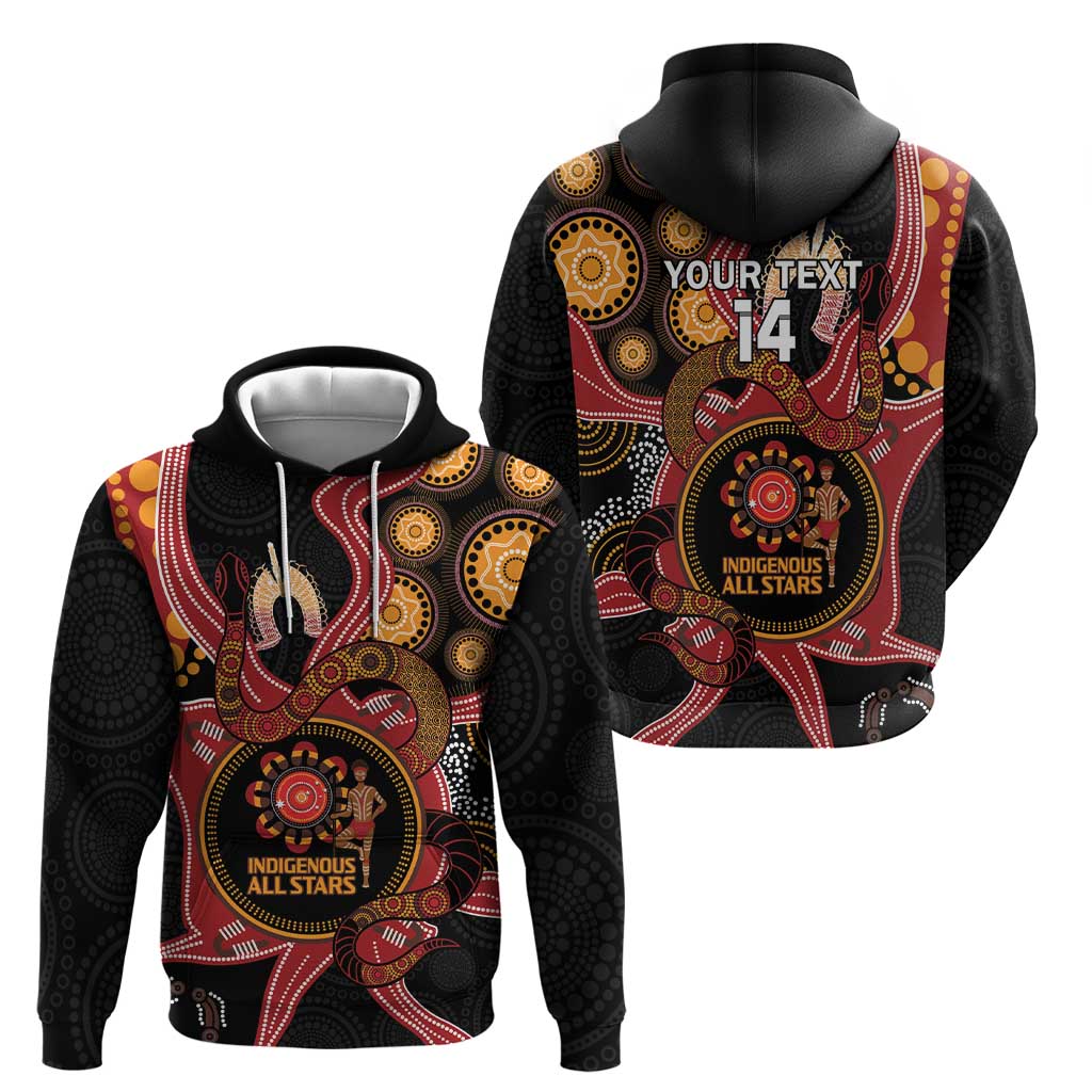 Custom Australia Indigenous Rugby Hoodie 2024 Aboriginal All Stars - Vibe Hoodie Shop
