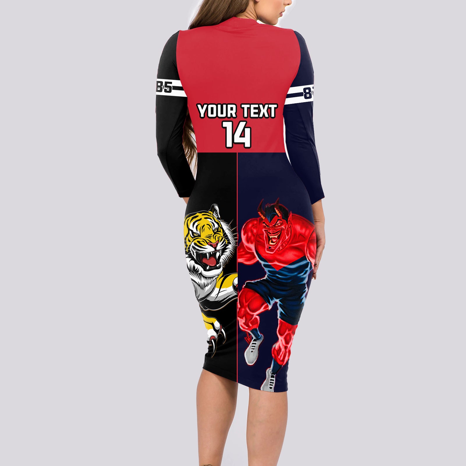 custom-demons-and-tigers-football-long-sleeve-bodycon-dress-2023-together-sporty-version