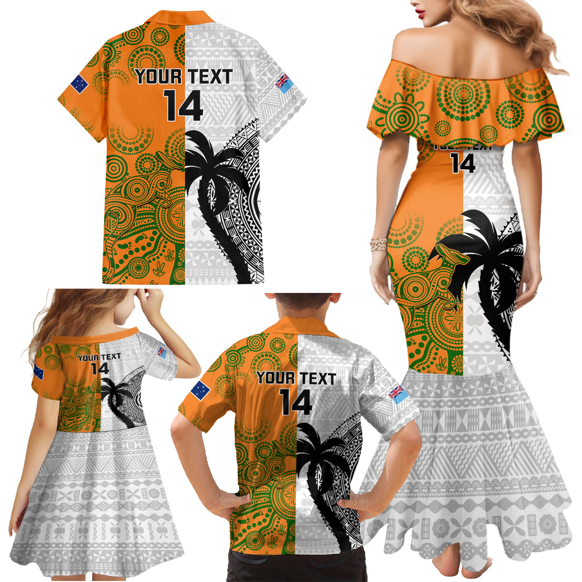 custom-fiji-and-australia-rugby-family-matching-mermaid-dress-and-hawaiian-shirt-2023-world-cup-aboriginal-mix-tapa-pattern