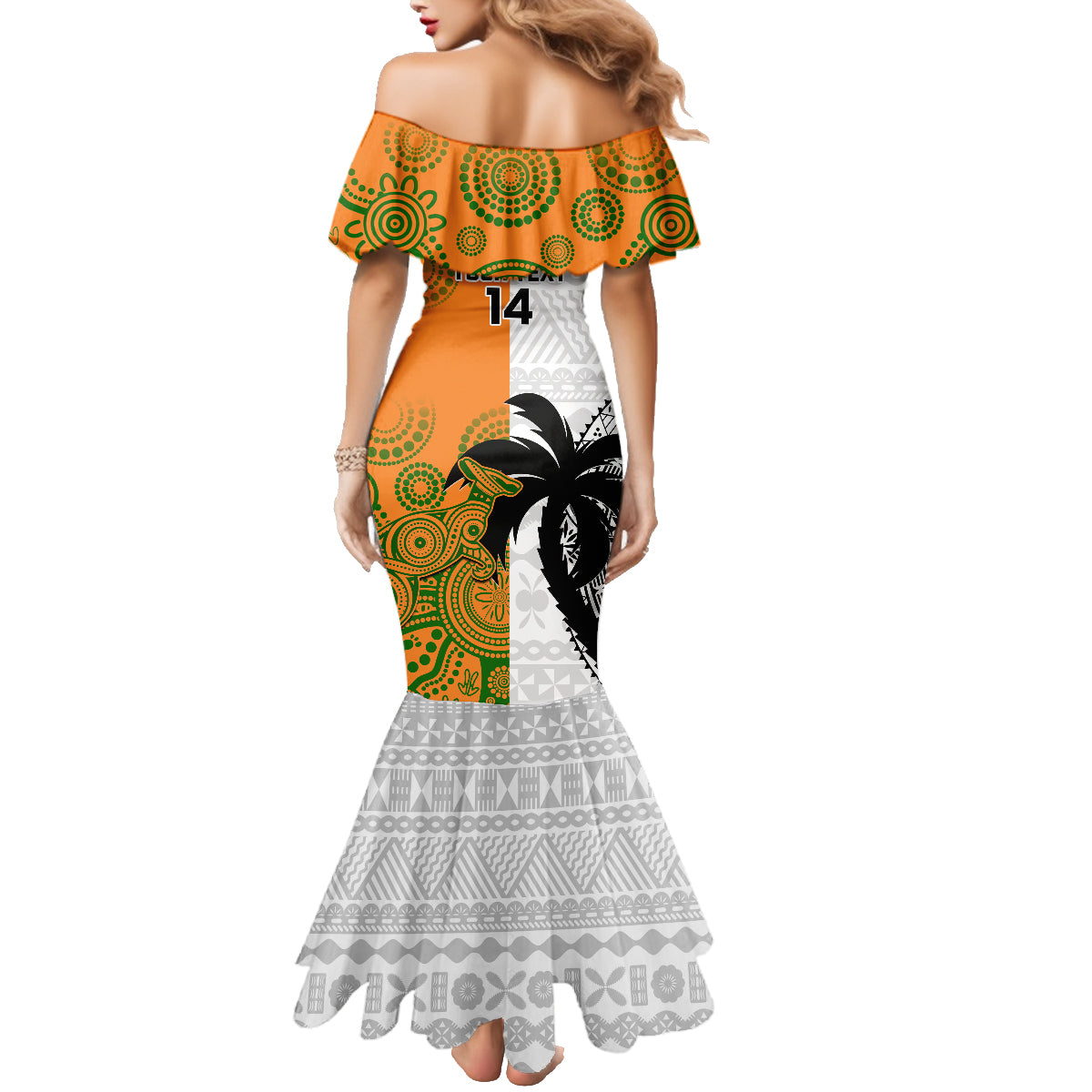 custom-fiji-and-australia-rugby-family-matching-mermaid-dress-and-hawaiian-shirt-2023-world-cup-aboriginal-mix-tapa-pattern