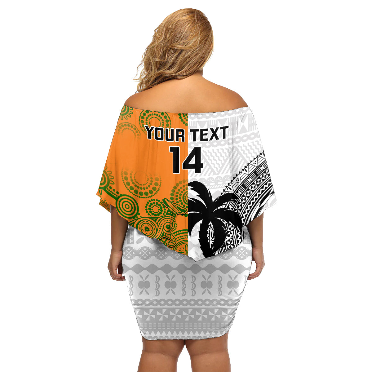 custom-fiji-and-australia-rugby-family-matching-off-shoulder-short-dress-and-hawaiian-shirt-2023-world-cup-aboriginal-mix-tapa-pattern