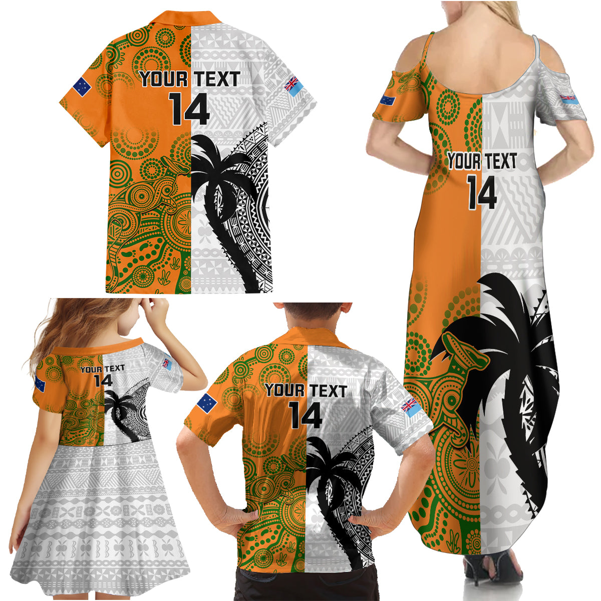 custom-fiji-and-australia-rugby-family-matching-summer-maxi-dress-and-hawaiian-shirt-2023-world-cup-aboriginal-mix-tapa-pattern