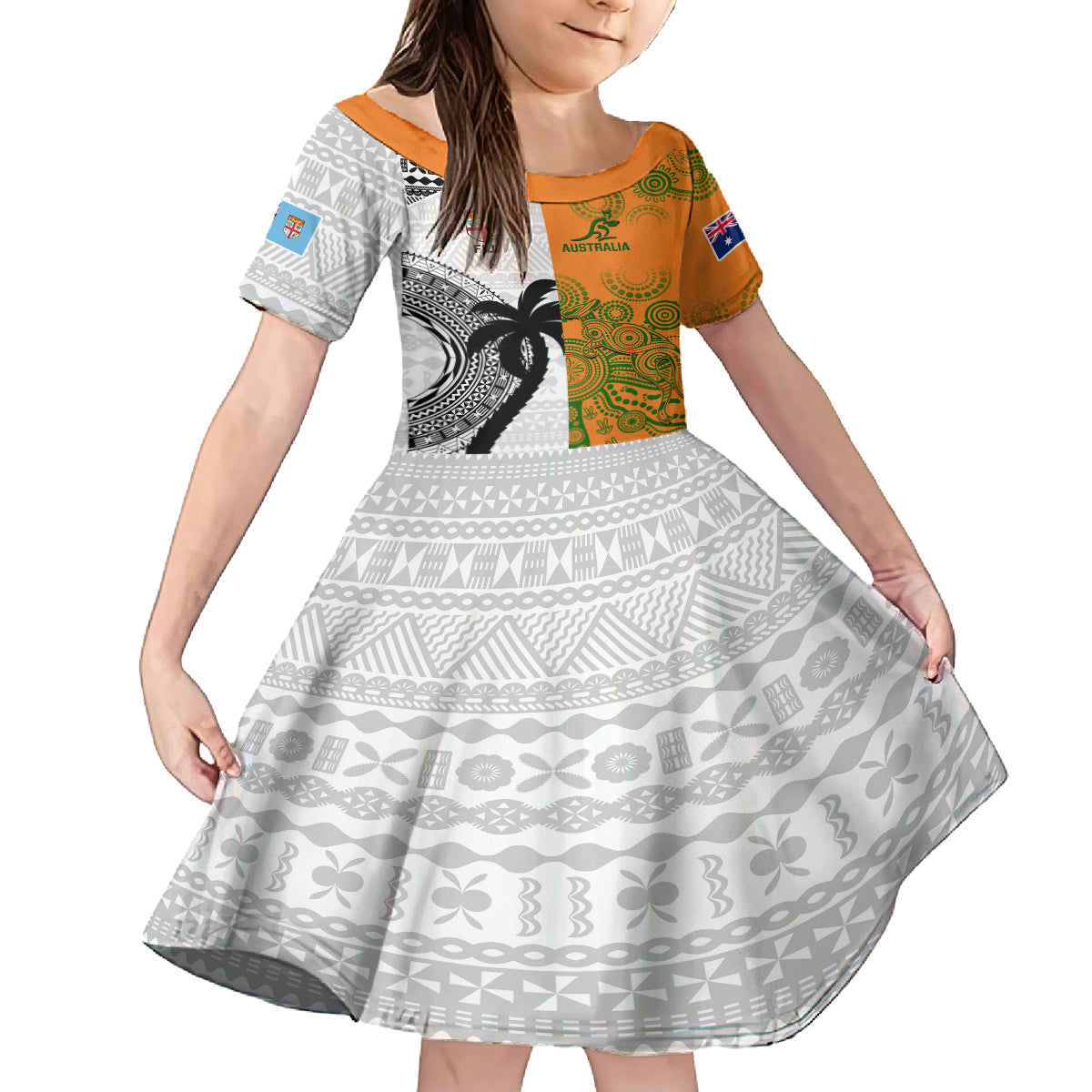 custom-fiji-and-australia-rugby-family-matching-tank-maxi-dress-and-hawaiian-shirt-2023-world-cup-aboriginal-mix-tapa-pattern