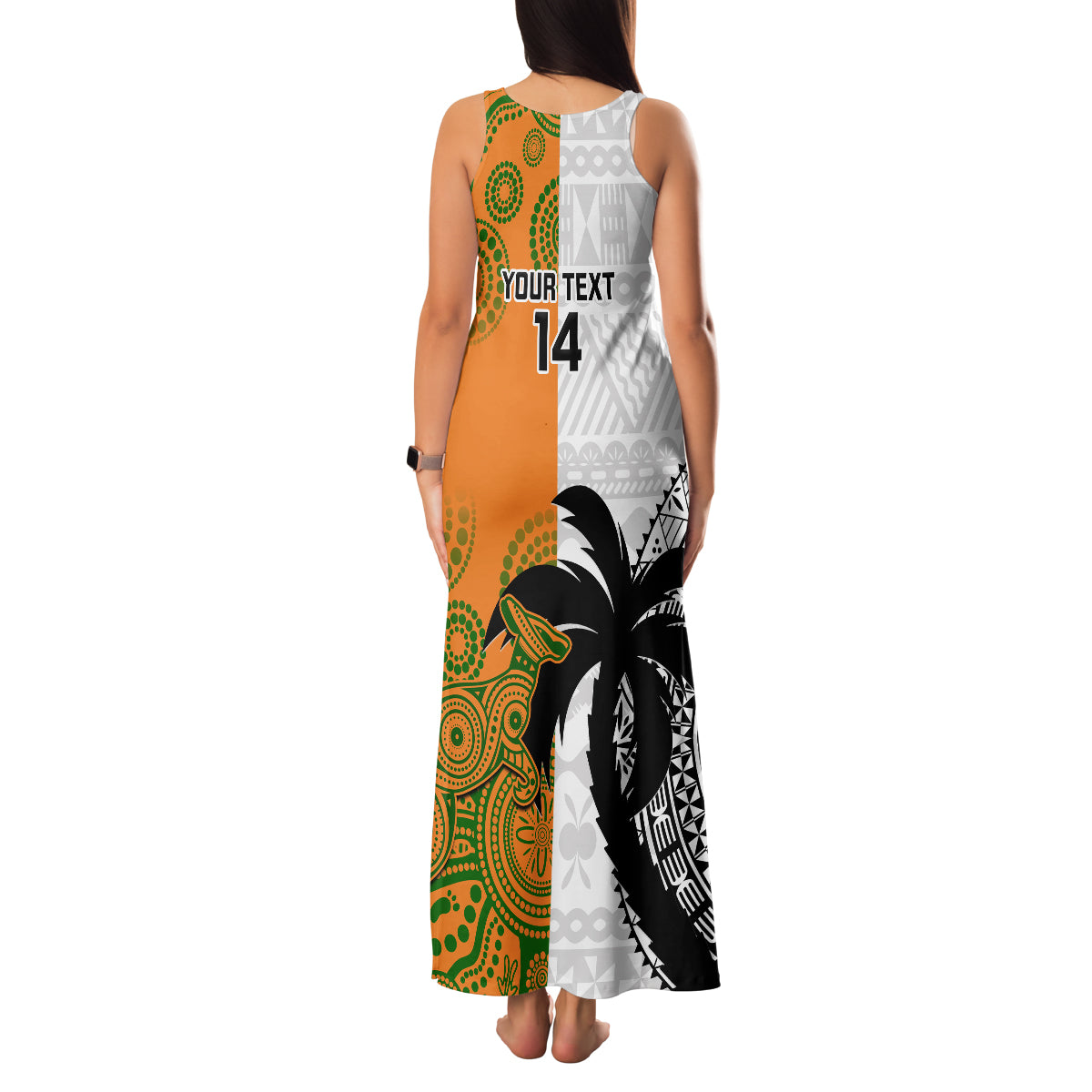 custom-fiji-and-australia-rugby-family-matching-tank-maxi-dress-and-hawaiian-shirt-2023-world-cup-aboriginal-mix-tapa-pattern