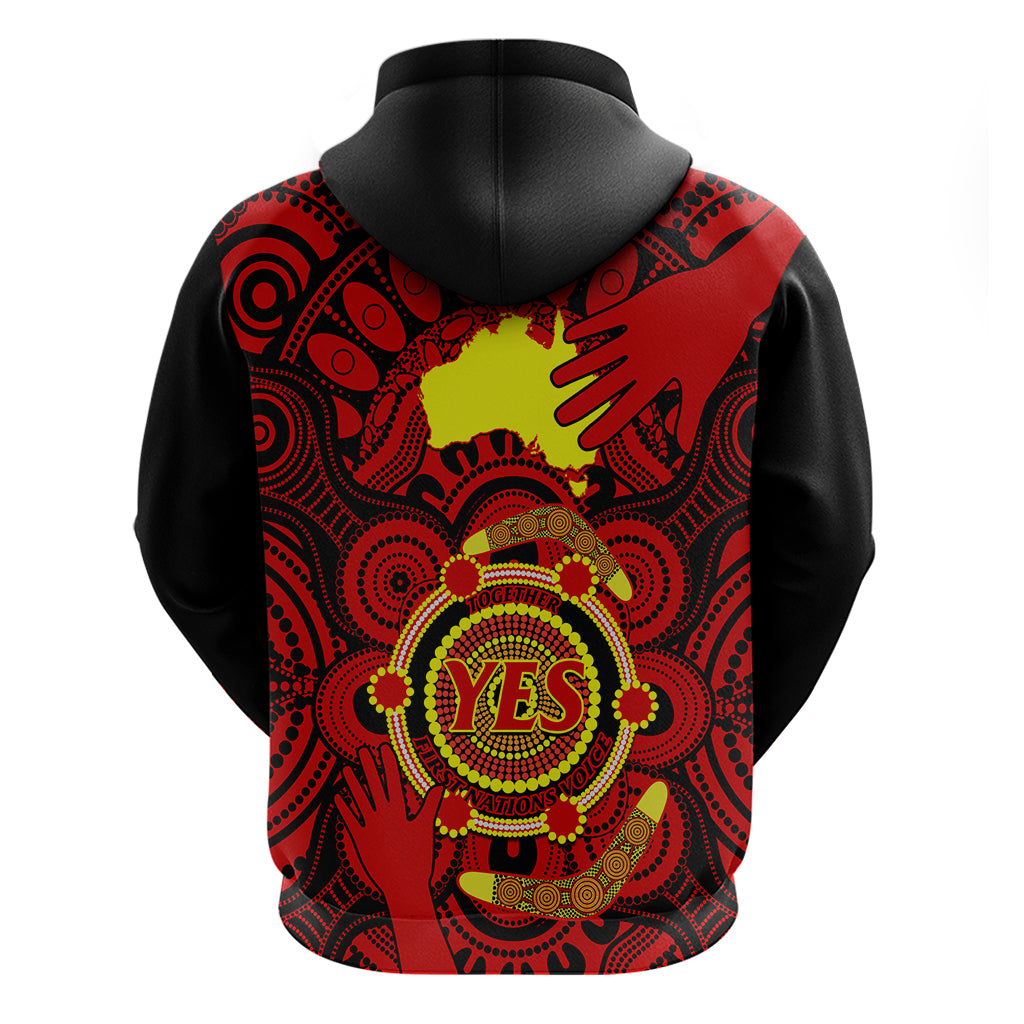 Australia Walk For Yes Hoodie Say Yes To Australian Indigenous Voice - Vibe Hoodie Shop