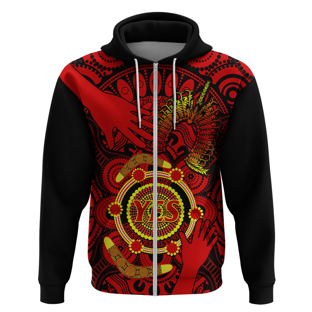 Australia Walk For Yes Hoodie Say Yes To Australian Indigenous Voice - Vibe Hoodie Shop