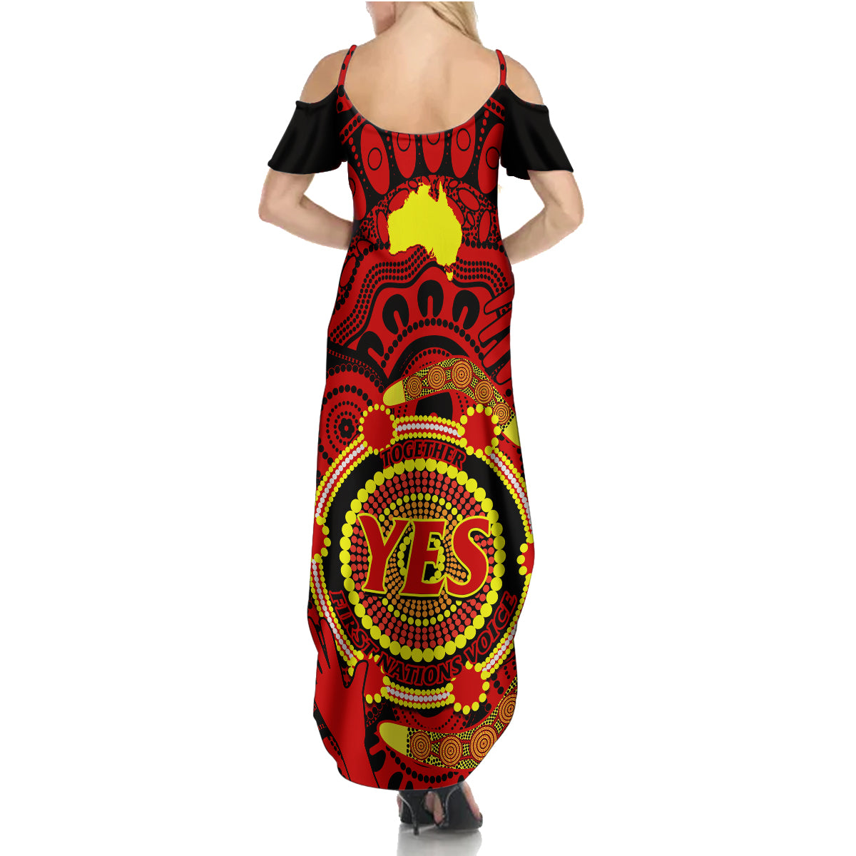 australia-walk-for-yes-summer-maxi-dress-say-yes-to-australian-indigenous-voice