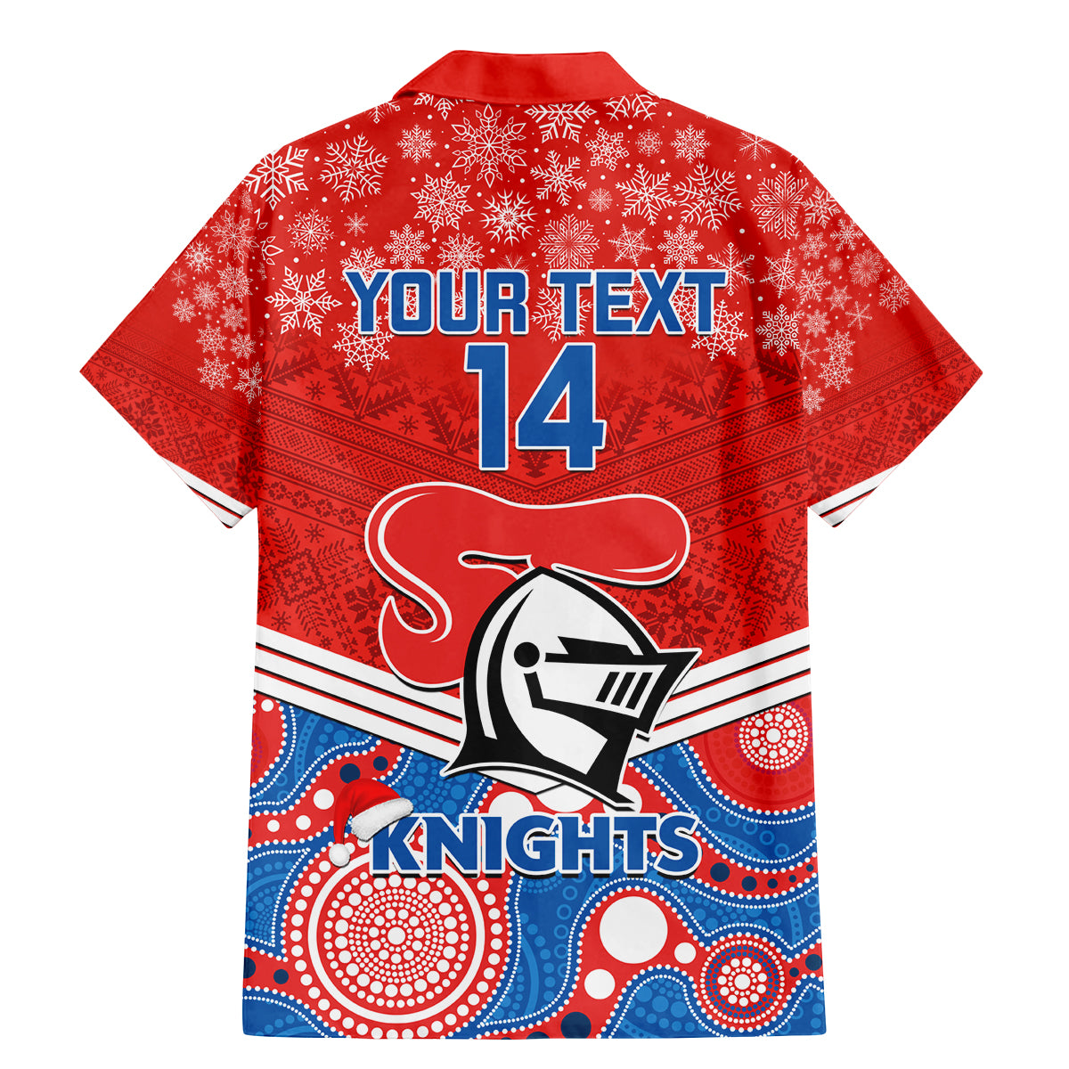 custom-knights-rugby-christmas-family-matching-mermaid-dress-and-hawaiian-shirt-merry-xmas-2023-mix-aboriginal-art