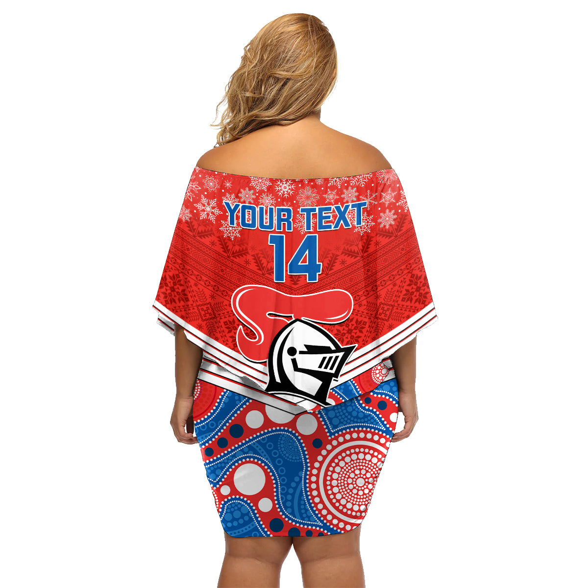 custom-knights-rugby-christmas-family-matching-off-shoulder-short-dress-and-hawaiian-shirt-merry-xmas-2023-mix-aboriginal-art