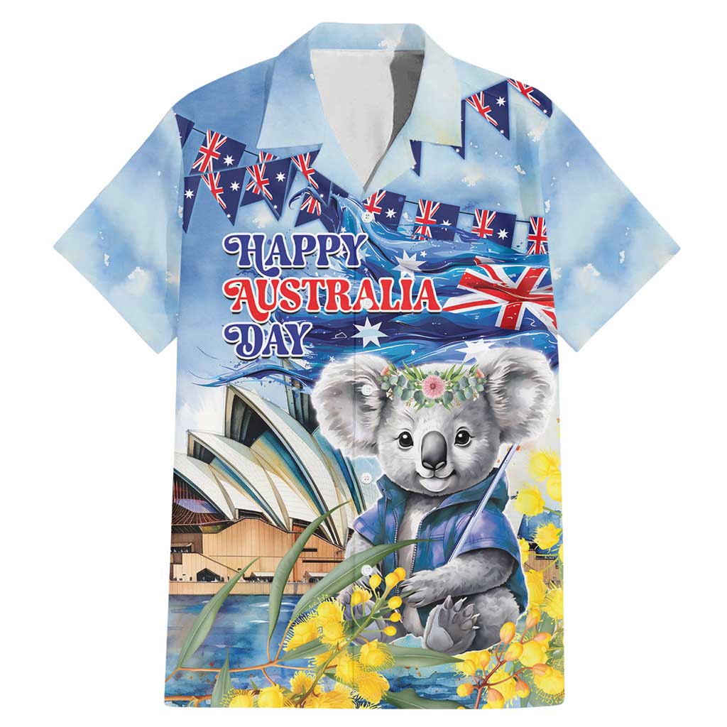 Koala Australia Day Family Matching Mermaid Dress and Hawaiian Shirt Proud Aussie Sydney Opera House