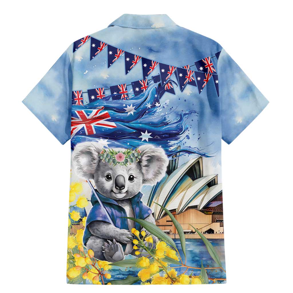 Koala Australia Day Family Matching Mermaid Dress and Hawaiian Shirt Proud Aussie Sydney Opera House