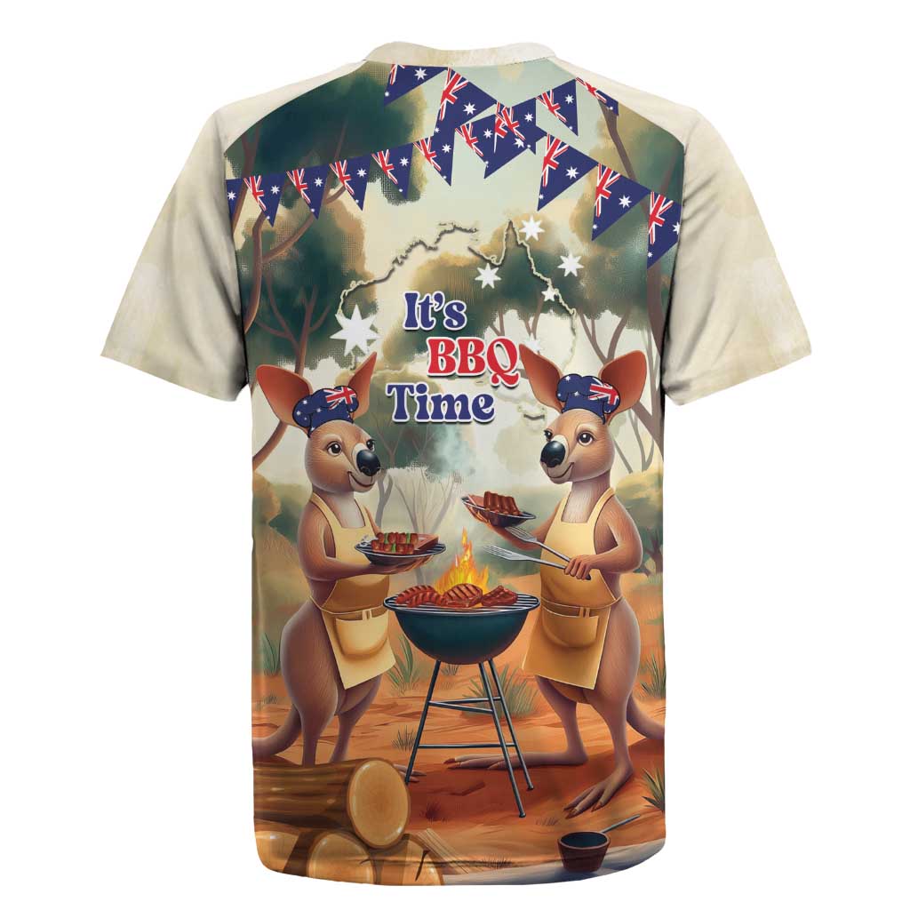 Kangaroos Australia Day Rugby Jersey It's Barbecue Time